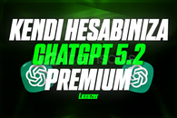 Kendi Hesabınıza - 1 Ay ChatGPT Plus - Garantili