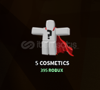 The Strongest Battlegrounds 5 Cosmetics