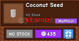 ✅GROW A GARDEN ⭐ COCONUT SEED⚡