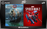⭐️God Of War + Spiderman 2⭐️
