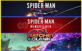 Miles Morales + Spiderman R. + Ratchet&Clank