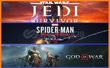 Jedi Survivor + Miles Morales + God Of War