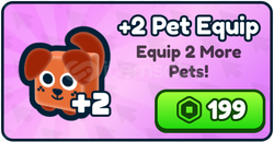 Rebirth Champions Ultimate +2 Pet Equip