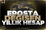 Disney+ Eposta Değişen 1 Yıllık Hesap