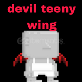 devil teeny wing (anında teslimat)