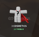 The Strongest Battlegrounds 3 Cosmetics