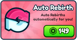 Rebirth Champions Ultimate Auto Rebirth
