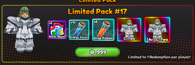 Anime Eternal Limited Pack 17