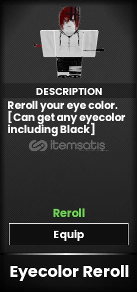 Eyecolor Reroll 300x - Type Soul Eyecolor Reroll 300x - Type Soul
