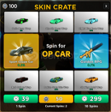 a dusty trip 10 Skin Crate Spins