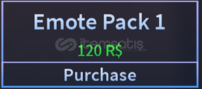 ⭐A Universal Time⭐Emote Pack 1⭐