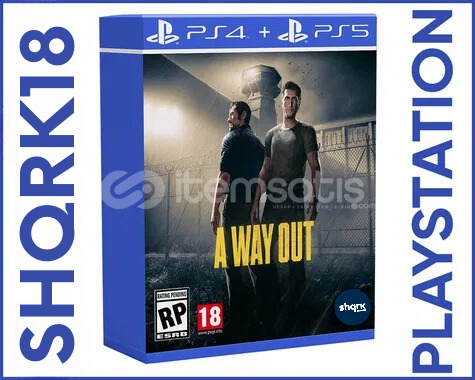 A WAY OUT + GARANTİ + DESTEK PS4/PS5 A WAY OUT + GARANTİ + DESTEK PS4/PS5