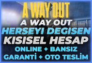 ⭐️[A WAY OUT + ONLINE] HERŞEYİ DEĞİŞEN HESAP!⭐️