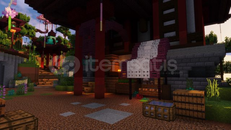  Japanese Village – Minecraft Spawn Haritası 