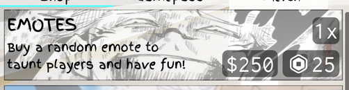 Jujutsu Shenanigans 1x Emote