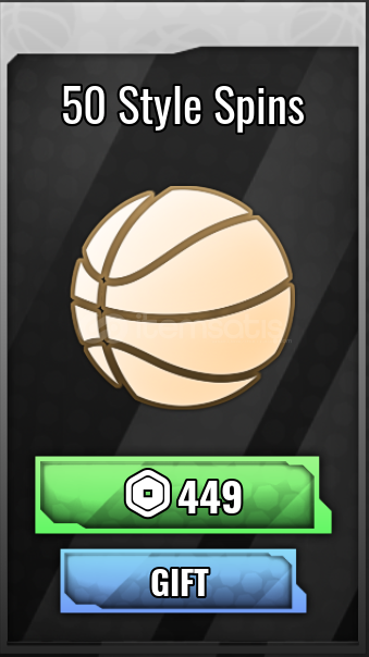 Basketball Zero 50 Style Spins Basketball Zero 50 Style Spins