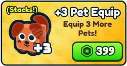 Rebirth Champions Ultimate +3 Pet Equip