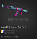 AK-47 | Neon Sürücü (Az Aşınmış)