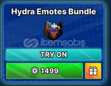 Blue Lock Rivals Hydra Emotes Bundle