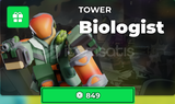 Tower Defense Simulator Biologist