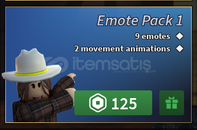 The Wild West Emote Pack 1 