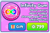 Bubble Gum Simulator Infinity Gum