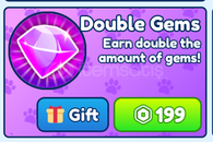 Bubble Gum Simulator Double Gems