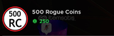 Rogue Demon 500 Rogue Coins