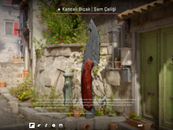 ★ Kancalı Bıçak | Şam Çeliği (Az Aşınmış)