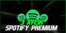 ⭐Kendi Hesabınıza - 3 Aylık Spotify Premium Kodu