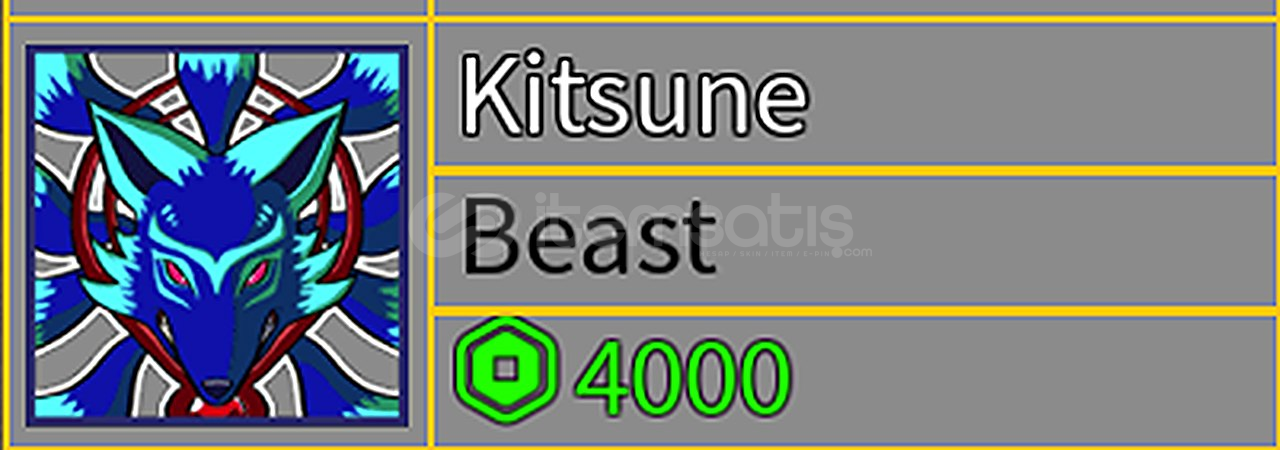 Blox Fruit / PERMANENT Kitsune Meyvesi Blox Fruit / PERMANENT Kitsune Meyvesi