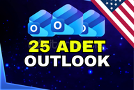ABD ☘️ 25 ADET OUTLOOK HESABI | ABD LOKASYON ABD ☘️ 25 ADET OUTLOOK HESABI | ABD LOKASYON