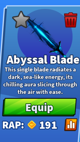 Abyssal Blade (BLADE BALL)