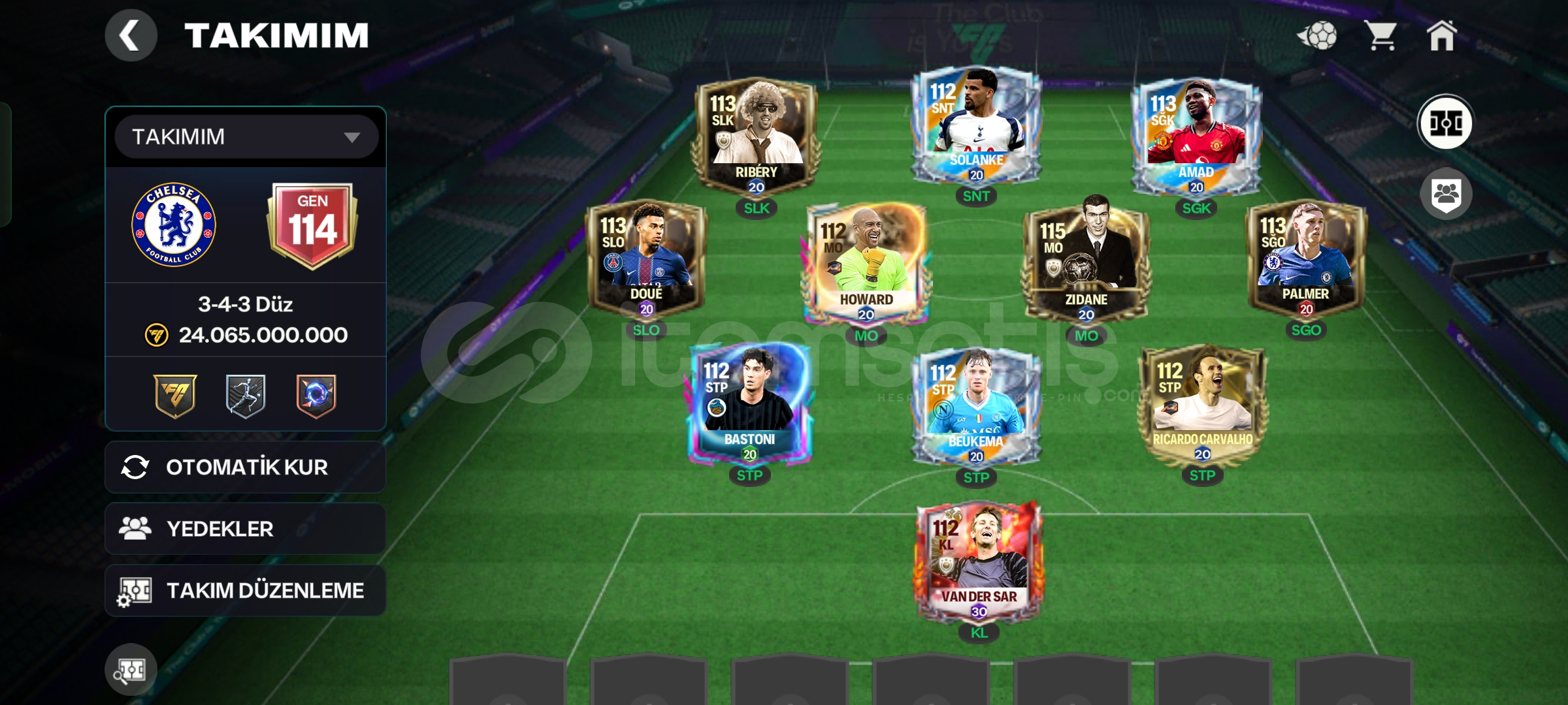 ACİL 114 GEN SATILIK HESAP PAZARLIK VAR