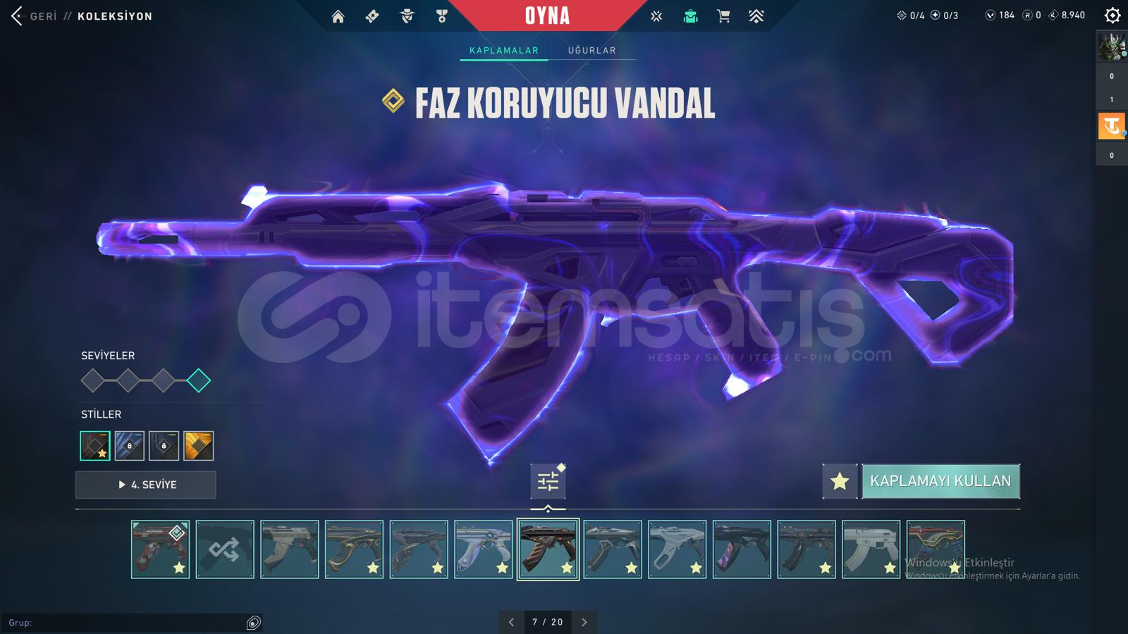 22000 TL YATIRILMIŞ VALORANT HESABI 22000 TL YATIRILMIŞ VALORANT HESABI