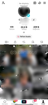Acil satılık 22k tıktok hesabı