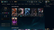 ACIL SATILIK 345 SEVIYE LOL HESABI