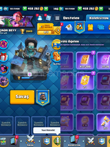 acil satılık 460 k paraalı clash royal hesabı