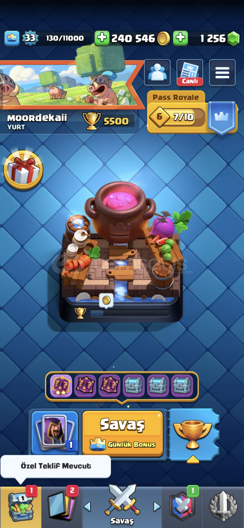 ACİL SATILIK! 5500 KUPA EMEK CR HESAP MAİLLİ ACİL SATILIK! 5500 KUPA EMEK CR HESAP MAİLLİ