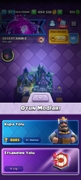 Acil satılık 8k+ kupalı clash royale hesabı