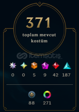 ACİL SATILIK LOL VE VALO HESABI