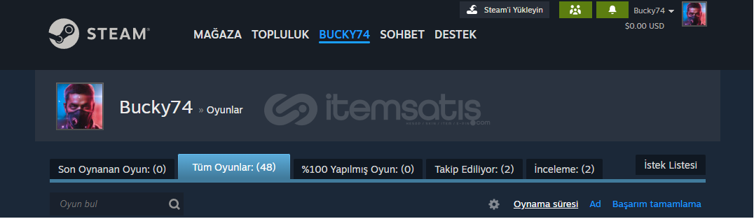 ACİL SATILIK STEAM HESABI ACİL SATILIK STEAM HESABI