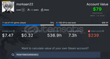 ACİL SATILIK STEAM HESABI (AÇIKLAMAYI OKU)