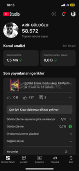 Acil satılık youtube 60k abone pk kapalı