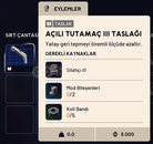 AÇILI TUTAMAÇ 3 TASLAK - BLUEPRINT