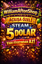 AÇLIŞA ÖZEL STEAM 5 DOLAR YARI FİYATINDAN AZ
