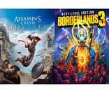 a.c.odyssey & borderlands 3 'PS4 & PS5'