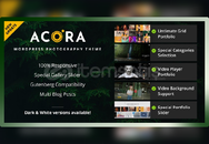 ⚡ Acora - Photography WordPress Theme ⚡