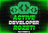 Active Developer Rozeti [Anlık + Kalıcı]