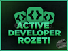 Active Developer Rozeti + Kalıcı